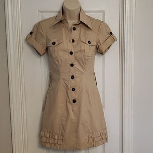 Bebe Safari Dress Size 0